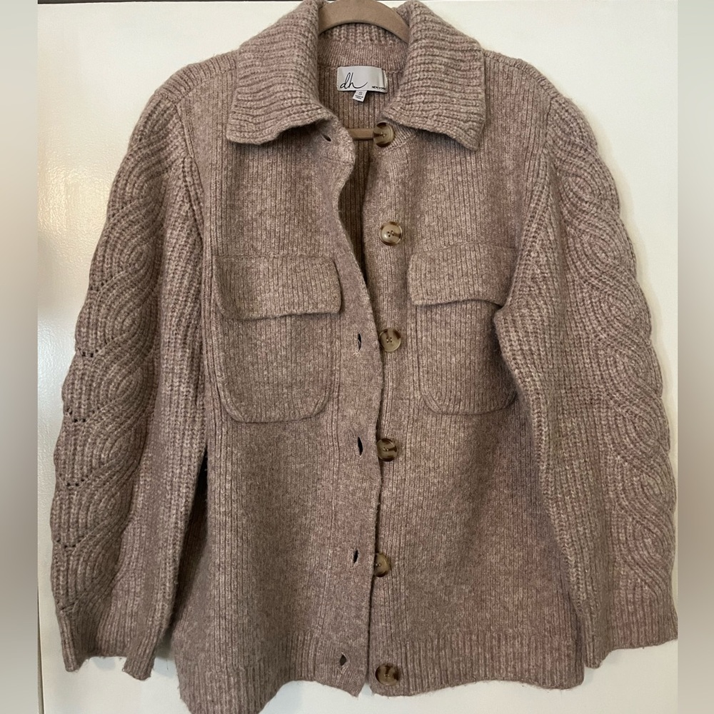 Anthropologie Grandpa Cardigan Coat